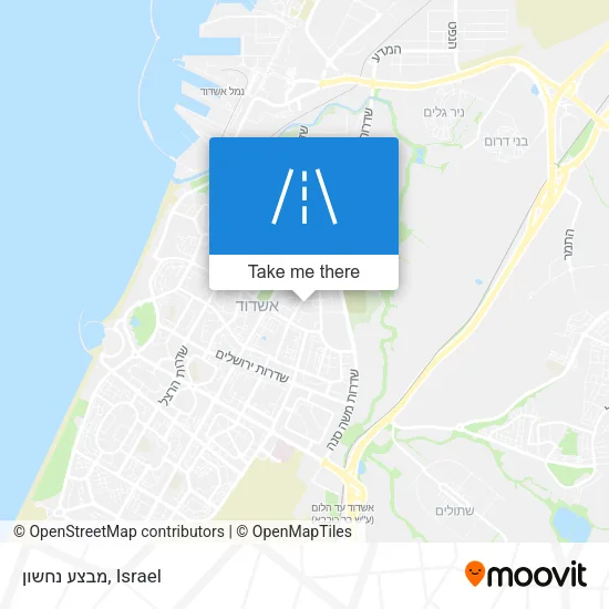 Карта מבצע נחשון