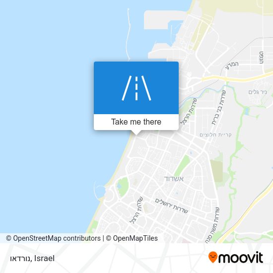 Карта נורדאו