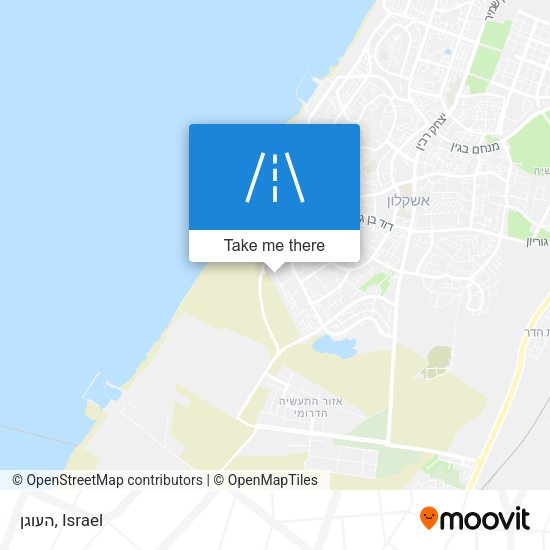 העוגן map
