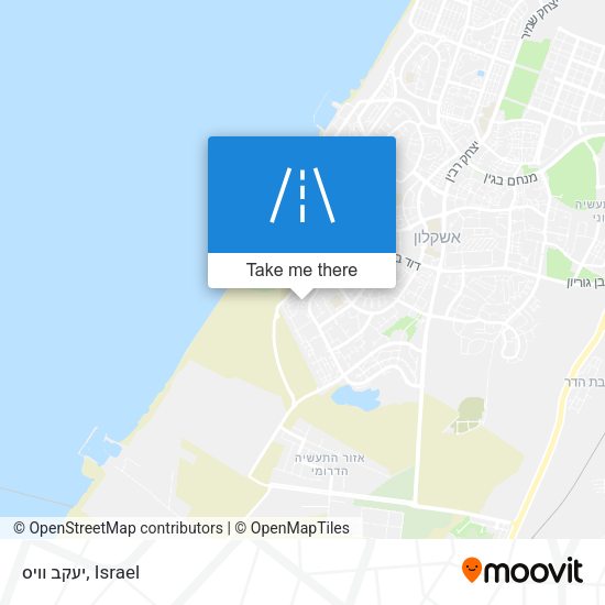 יעקב וויס map
