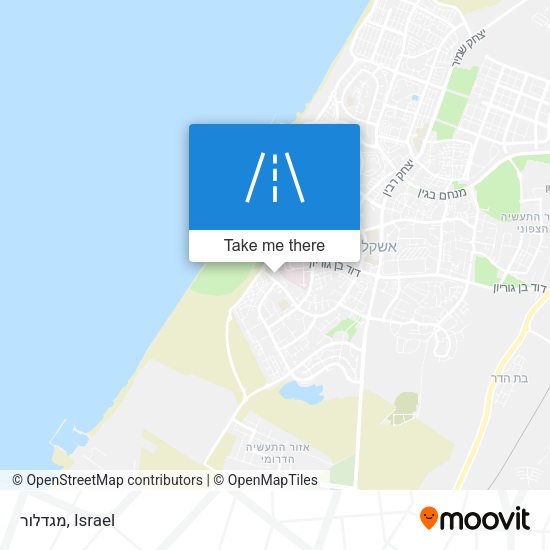 Карта מגדלור