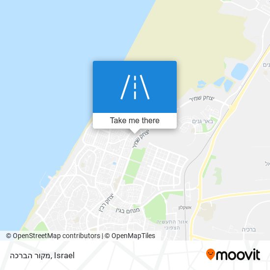 Карта מקור הברכה