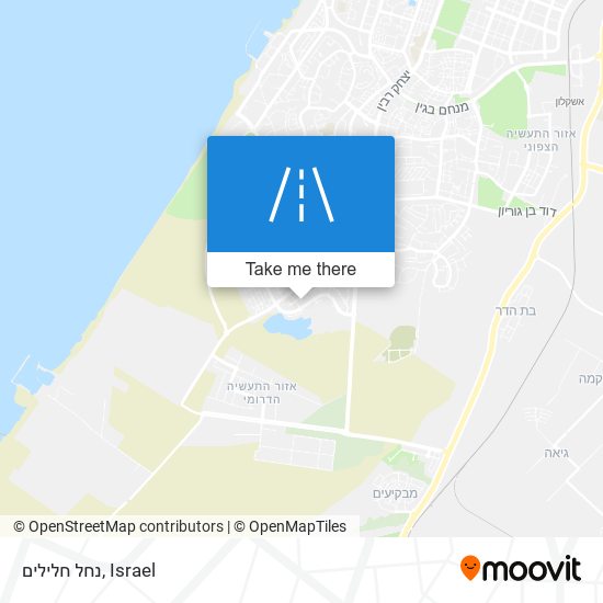 Карта נחל חלילים