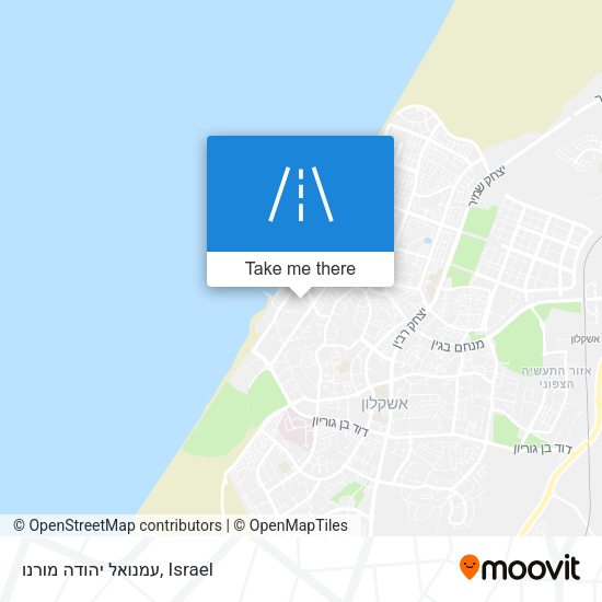 Карта עמנואל יהודה מורנו