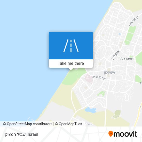 שביל המצוק map