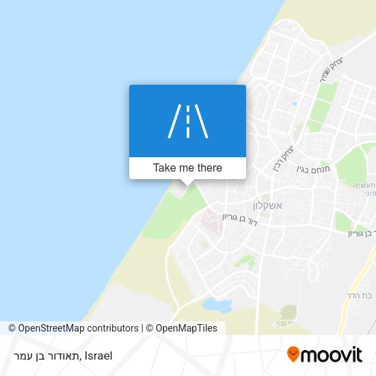 תאודור בן עמר map