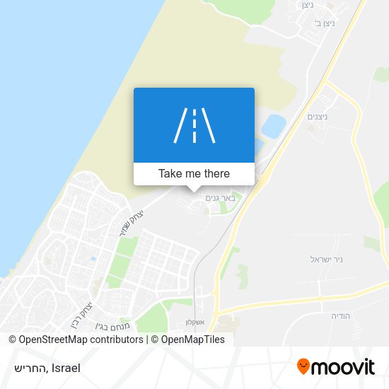 החריש map