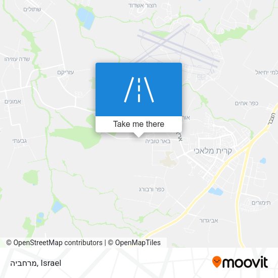 Карта מרחביה