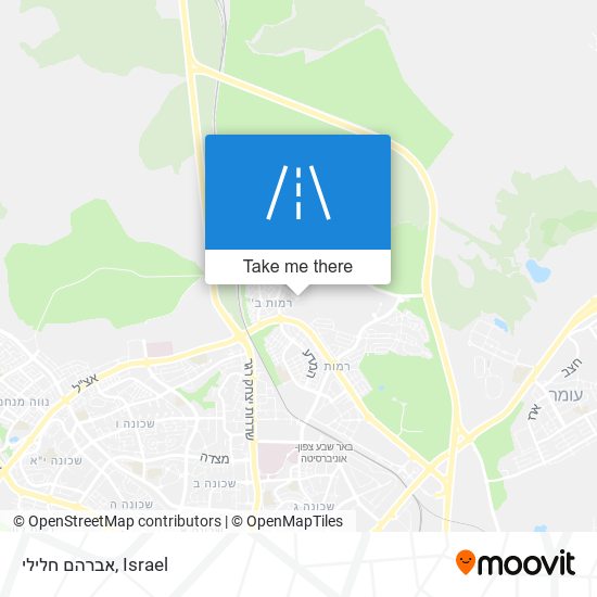 אברהם חלילי map