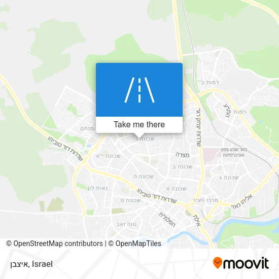 Карта איצבן