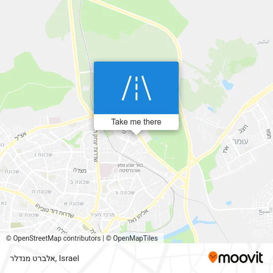 Карта אלברט מנדלר