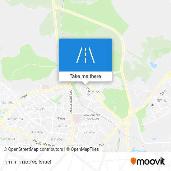 Карта אלכסנדר זרחין