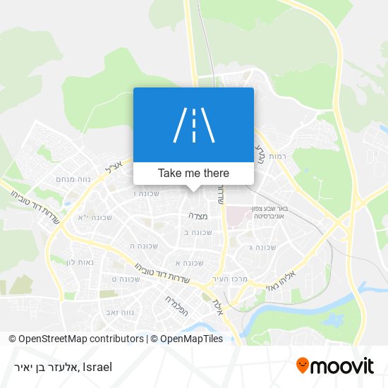 אלעזר בן יאיר map