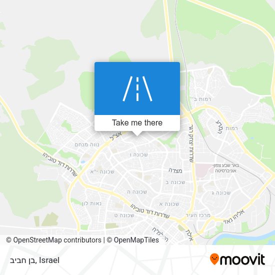 בן חביב map
