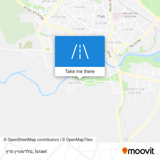 גולדשטיין פרץ map