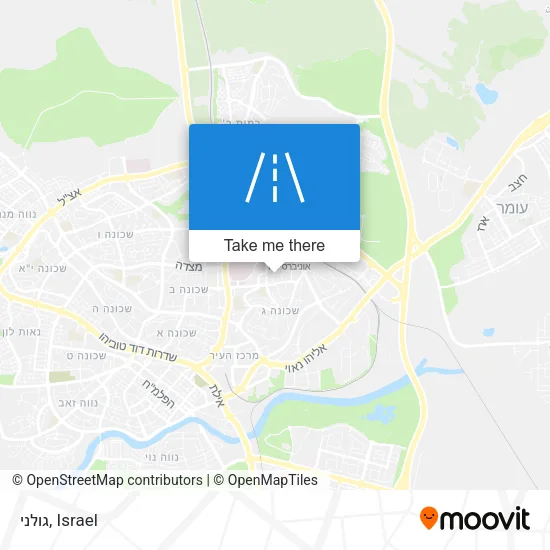 Карта גולני