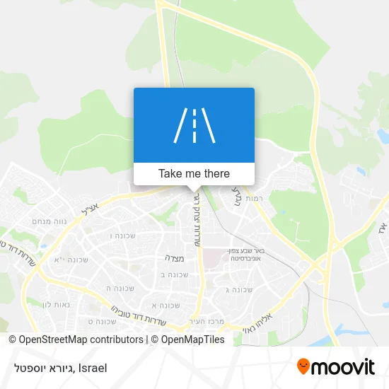 Карта גיורא יוספטל