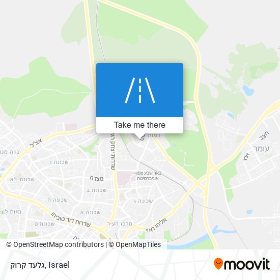 גלעד קרוק map