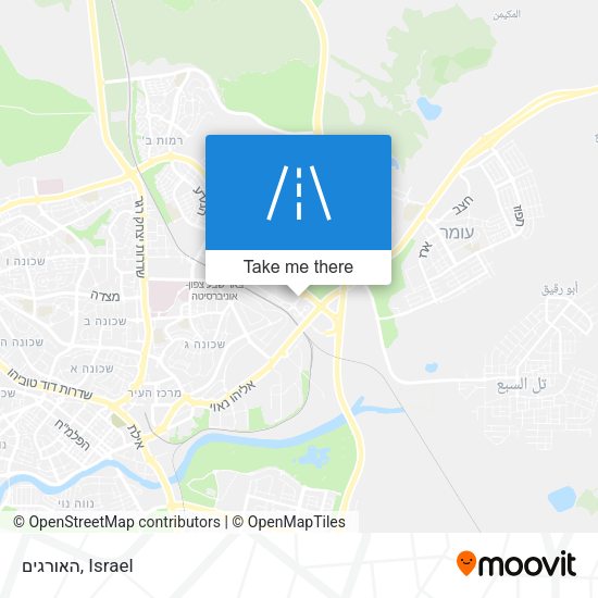 Карта האורגים
