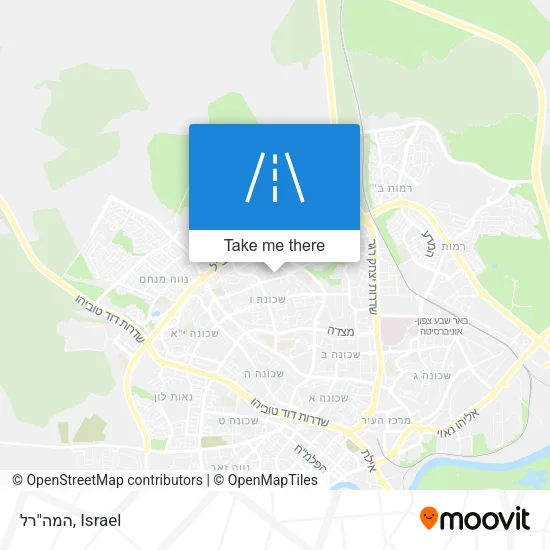 Карта המה"רל
