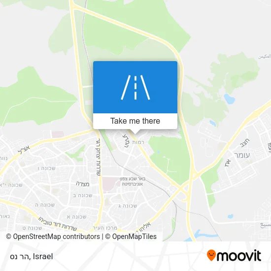 Карта הר נס