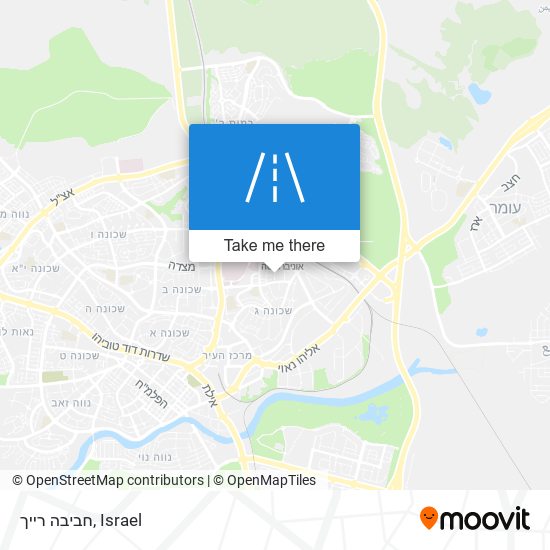 חביבה רייך map