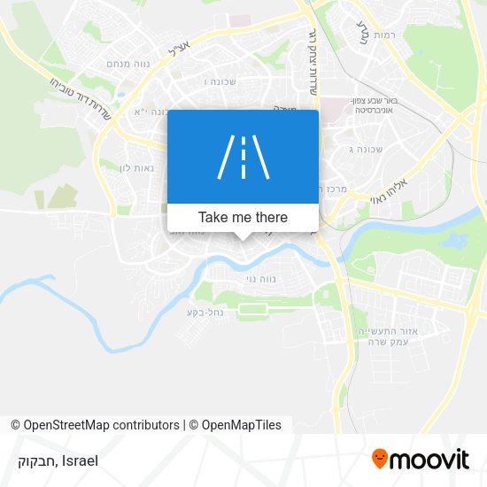 חבקוק map