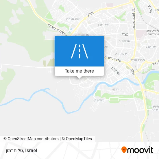 טל חרמון map