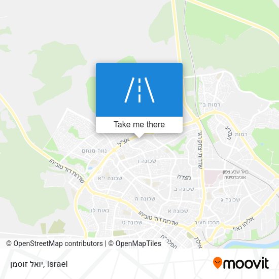 Карта יואל זוסמן