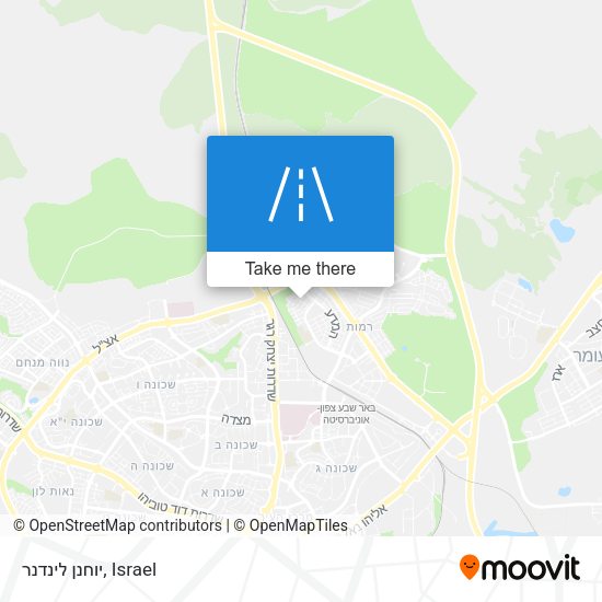 יוחנן לינדנר map