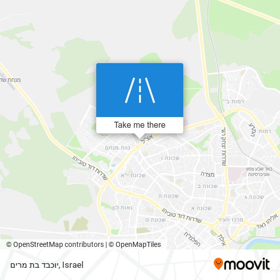 יוכבד בת מרים map