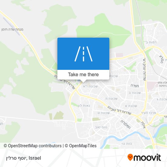 Карта יוסף סרלין