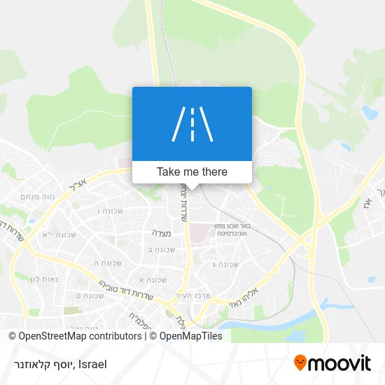 Карта יוסף קלאוזנר