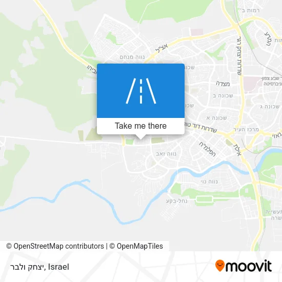 Карта יצחק ולבר