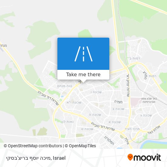 מיכה יוסף בריצ'בסקי map