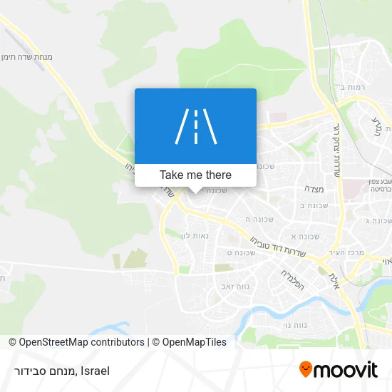 Карта מנחם סבידור