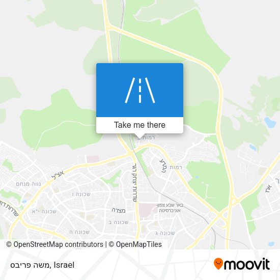משה פריבס map