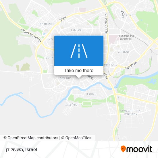 Карта משעול דן