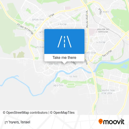 Карта משעול דן