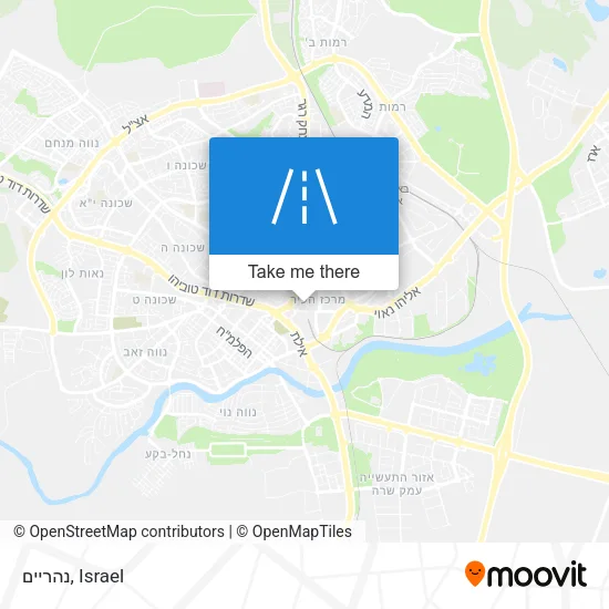Карта נהריים