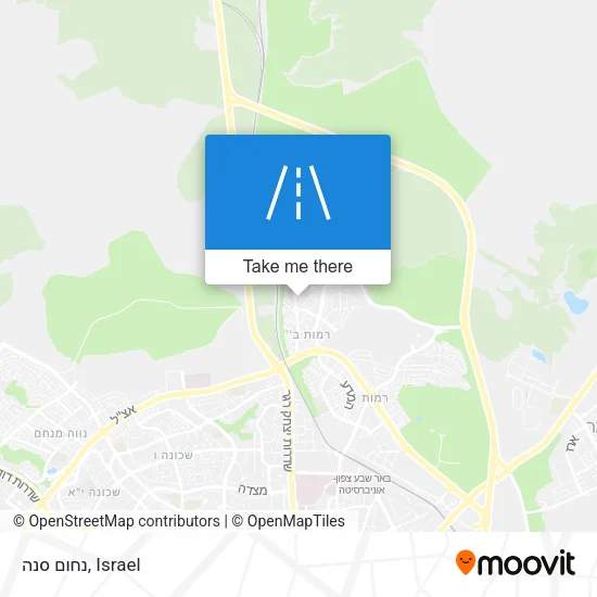 Карта נחום סנה