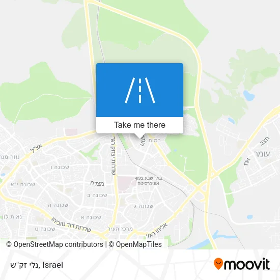 Карта נלי זק"ש
