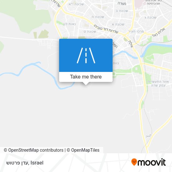 עדן פרטוש map