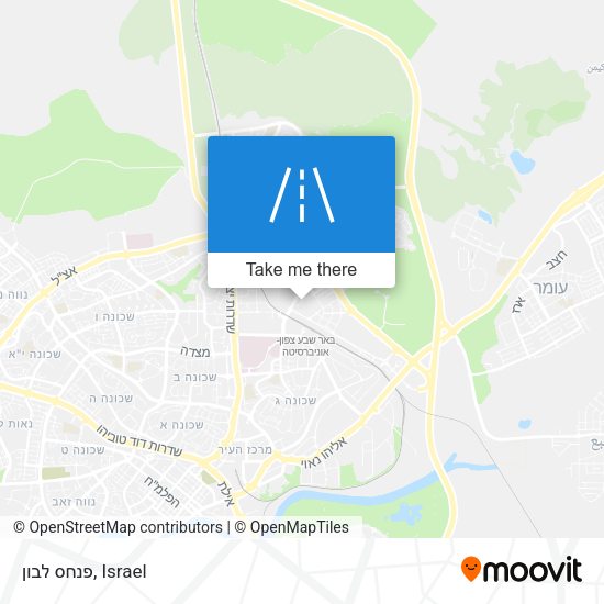 פנחס לבון map