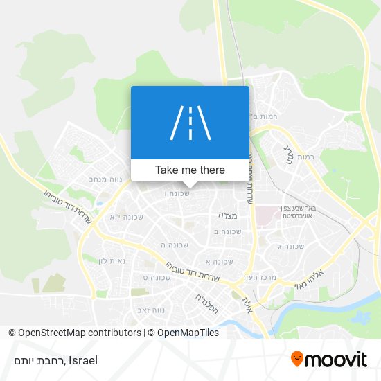 רחבת יותם map