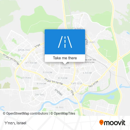 Карта רמח"ל