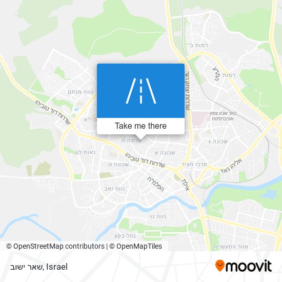 שאר ישוב map