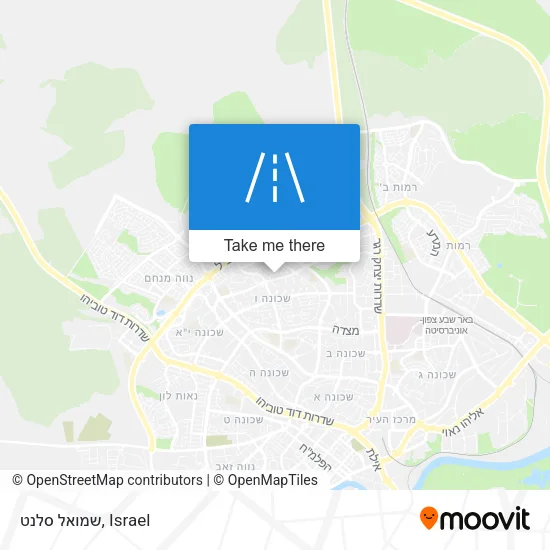 Карта שמואל סלנט
