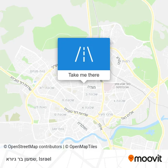Карта שמעון בר גיורא