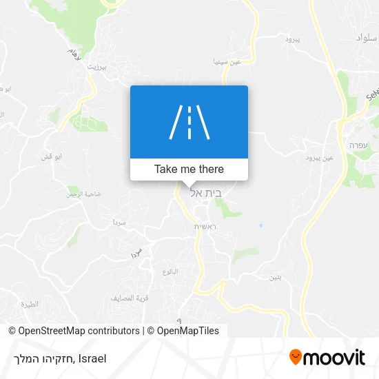 Карта חזקיהו המלך